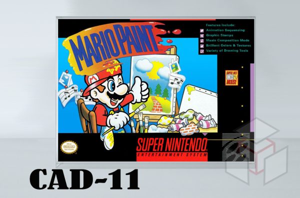 Mario Paint & Earthbound SNES Nintendo