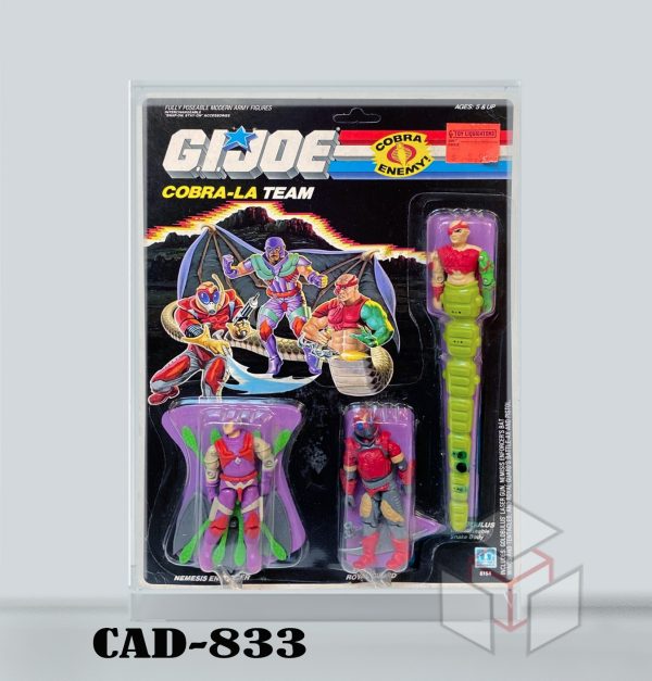 GI JOE ARAH 3 Pack 1987 Cobra-La Renegades HASBRO