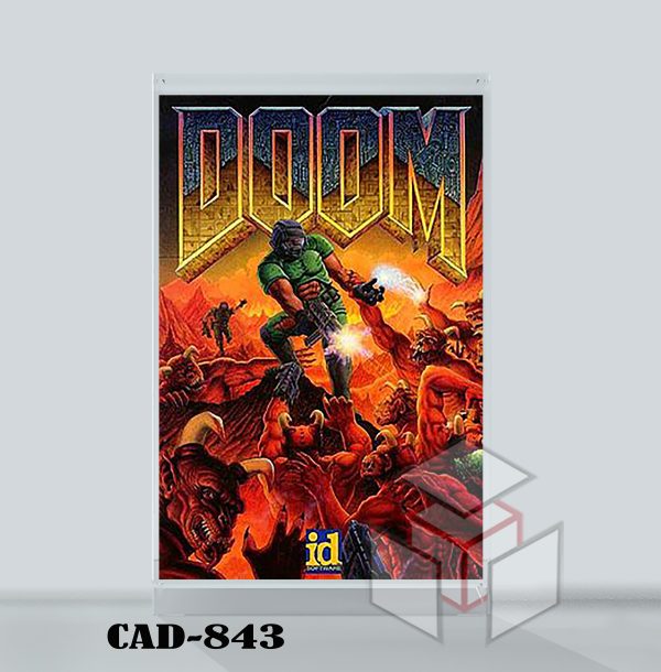 1993 ID SOFTWARE DOOM Registerd Jeux Video PC