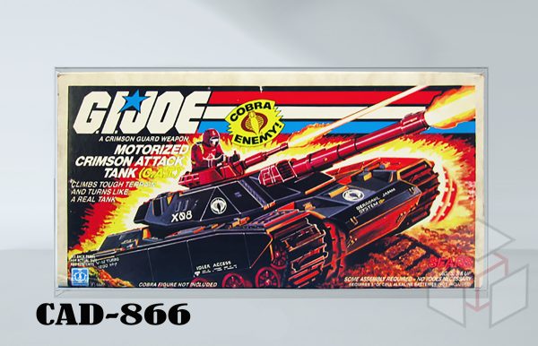 GI JOE CAT Motorized Crimson Attack Tank SEARS HASBRO