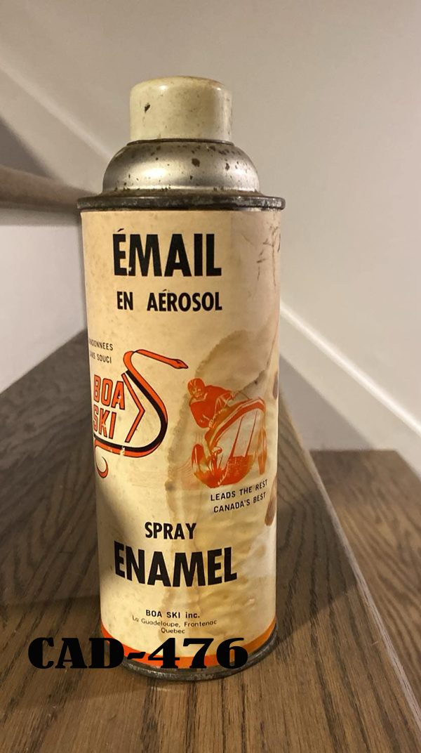 VINTAGE CAN STYLE CANNE DE PEINTURE