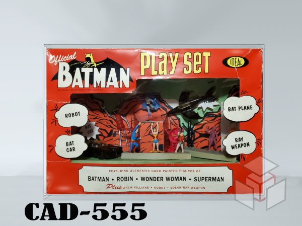 1966 BATMAN JUSTICE LEAGUE of AMERICA Playset IDEAL