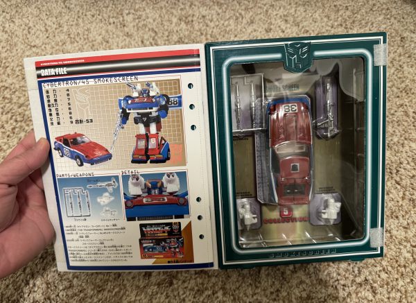 TRANSFORMERS 2002 COLLECTION #5 SIDE FLAP