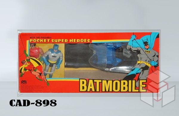 Batmobile Pocket Super Heroes MEGO Giftset
