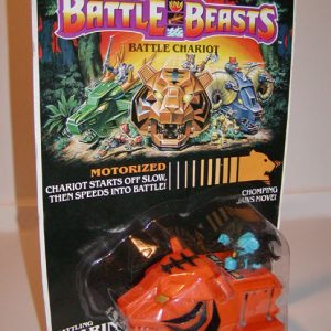 BATTLE BEASTS TIGER CHARIOT CARDED