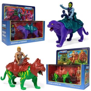REACTION SUPER 7 2019 Giftset He-Man Battle Cat et Skeletor Panthor