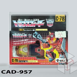 TAKARA C-78 Transformers Hot-Rod w FLAP